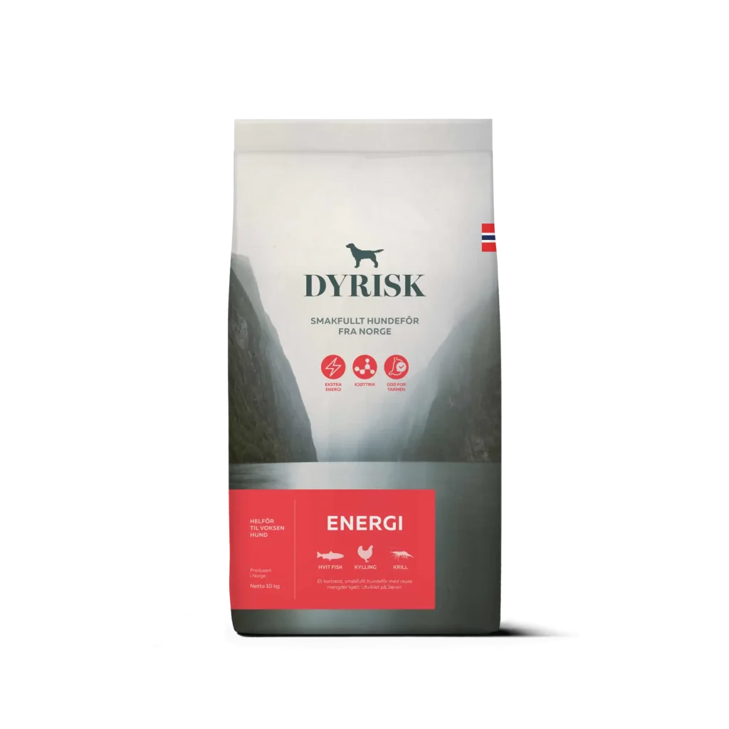 Dyrisk hundefoder Energi, 10 kg